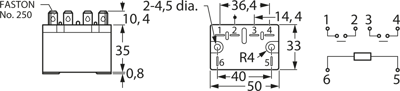 HE2AN24J Panasonic Industrial Relays Image 2