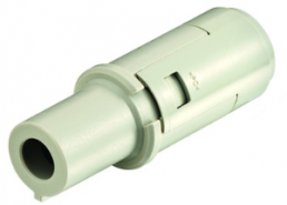 Socket contact insert, 1 pole, unequipped, crimp connection, 09110013121