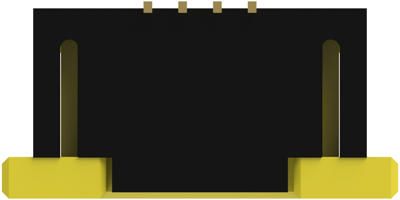 1734248-4 TE Connectivity FFP/FPC Connectors, ZIF Connectors Image 3