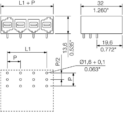 1813540000 Weidmüller PCB Connection Systems Image 2