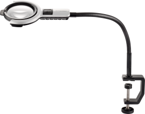 LED magnifier lamp, 6.0 dpt, magnifying factor 2.5, Eschenbach varioLEDflex 2781