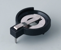 Battery holder for button cell Ø 20 mm, 1 cell, PCB mounting