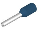 Insulated Wire end ferrule, 0.75 mm², 16 mm/10 mm long, blue, 1476110000