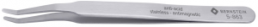 SMD tweezers, uninsulated, antimagnetic, stainless steel, 125 mm, 5-863