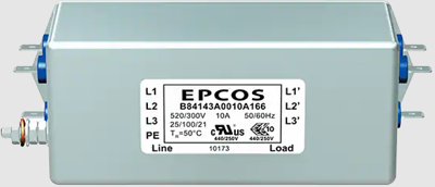 B84143A0010A166 TDK (EPCOS) Interference suppression filter