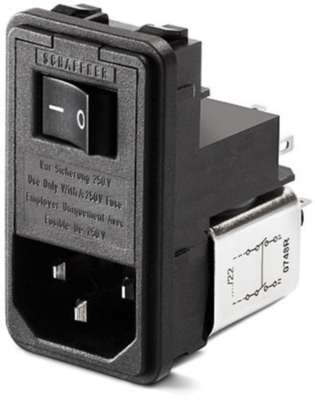 FN389B-2-22 Schaffner Interference suppression filter
