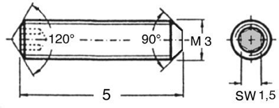 001.10.330 Ettinger Screws, Threaded Rods Image 2