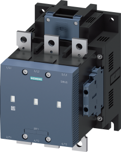 Vacuum contactor, 3 pole, 300 A, 2 Form A (N/O) + 2 Form B (N/C), coil 440-480 V AC/DC, screw connection, 3RT1266-6AR36
