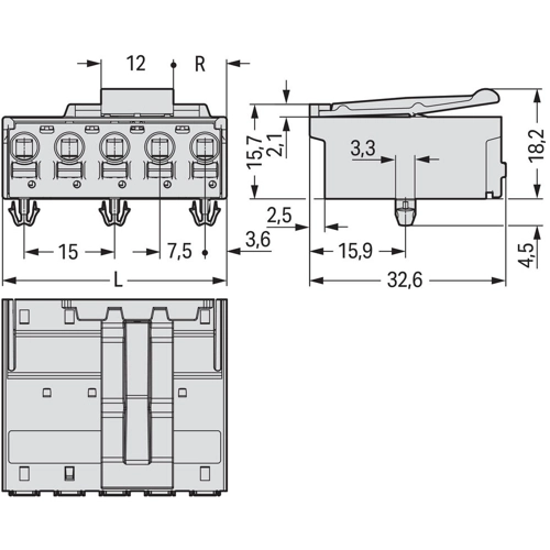 2092-3522/020-000 WAGO PCB Connection Systems Image 2