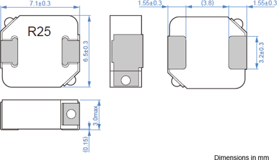 SPM6530T-2R2M-HZ TDK Fixed Inductors Image 2