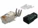 Plug, RJ45, 8 pole, 8P8C, Cat 6A, IDC connection, cable assembly, 100023019