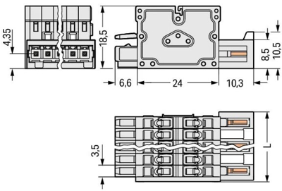 734-365 WAGO PCB Connection Systems Image 2