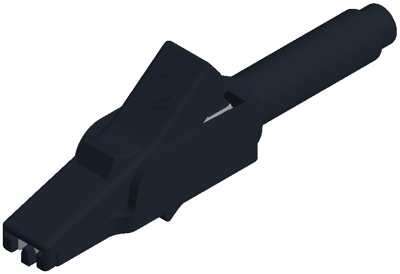 973889100 Hirschmann Test & Measurement Aligator Clips Image 1