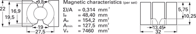 B65879A0000R087 TDK (EPCOS) Ferrite cores Image 2