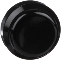 Protective cap, round, Ø 30 mm, black, for pushbutton switch, 9001KU1