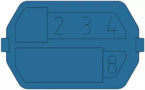 244-8014 ept Accessories for PCB Connectors, Connector Systems