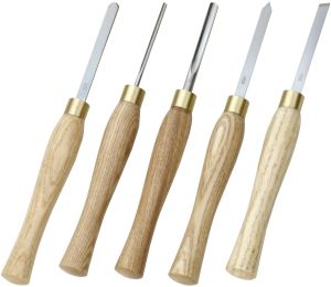 Woodturning chisel set (5-pc.)