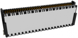 Pin header, 80 pole, pitch 0.8 mm, straight, black, 405-54180-51