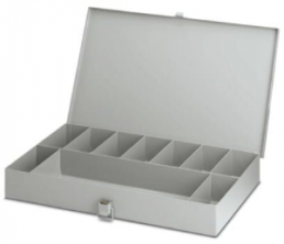 Assortment box, gray, (L x W) 206 x 357 mm, 1204041