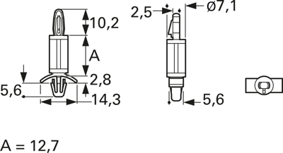 10012901 ESSENTRA COMPONENTS PCB Fasteners Image 5