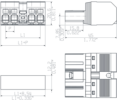 1061170000 Weidmüller PCB Connection Systems Image 2