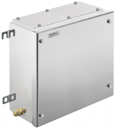 Stainless steel enclosure, (L x W x H) 150 x 306 x 306 mm, silver (RAL 7035), IP67, 1195800000