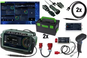 3P/SCHWEISS PAKET SECUTEST ST PRO Gossen Metrawatt VDE testers, Installation testers, Insulation testers