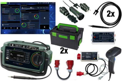 3P/SCHWEISS PAKET SECUTEST ST PRO Gossen Metrawatt VDE testers, Installation testers, Insulation testers