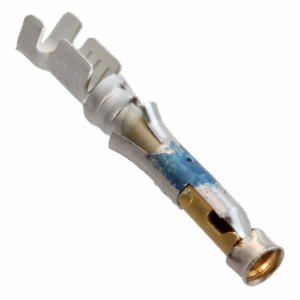 Receptacle, 0.8-1.4 mm², AWG 18-16, crimp connection, gold-plated, 66101-4