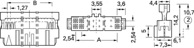 1-215911-0 AMP PCB Connection Systems
