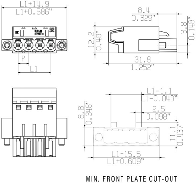1844210000 Weidmüller PCB Connection Systems Image 3