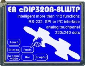 EA EDIP320B-8LWT DISPLAY VISIONS LED-Modules