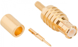 MCX plug 50 Ω, RG-178, RG-196, Belden 83265, crimp connection, straight, 919-121P-51SX