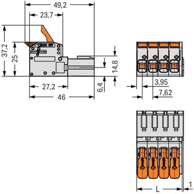 831-1204 WAGO PCB Connection Systems Image 5
