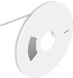 Polyolefine cable maker, inscribable, (L x H) 13000 x 4.2 mm, max. bundle Ø 2.4 mm, white, 1423330000