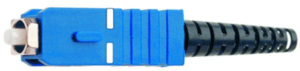 SC plug, singlemode, ceramic, blue, 100007184