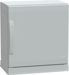 Control cabinet, (H x W x D) 500 x 500 x 320 mm, IP54, polyester, light gray, NSYPLAZ553G