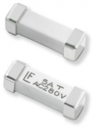 SMD-Fuse 10.10 x 3.12 mm, 500 mA, T, 280 V (AC), 50 A breaking capacity, 0443.500DRLC