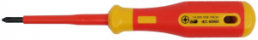 VDE screwdriver, PZ/S1, Pozidriv, BL 80 mm, L 187 mm, 14-695-VDE