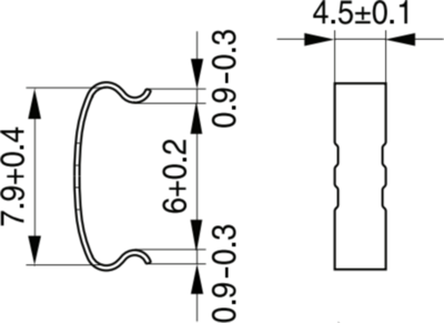 B66288F2204X000 TDK (EPCOS) Accessories for Inductors