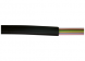Telecommunications cable, 6 x 0.14 mm², black, Bright copper stranded wire