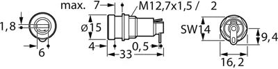 0031.1081 SCHURTER Fuse Holders Image 2