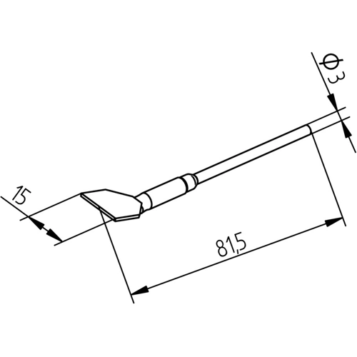 0452FDLF150 Ersa Soldering tips, desoldering tips and hot air nozzles Image 2