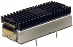 DC/DC converter heatsink, 56 x 24.2 x 16.8 mm, 10 K/W, black anodized