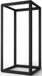 38 U cabinet rack, (H x W x D) 1800 x 800 x 900 mm, steel, black gray, 20630-097