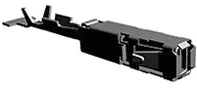 Receptacle, 0.5-1.0 mm², AWG 20-18, crimp connection, 1241381-2