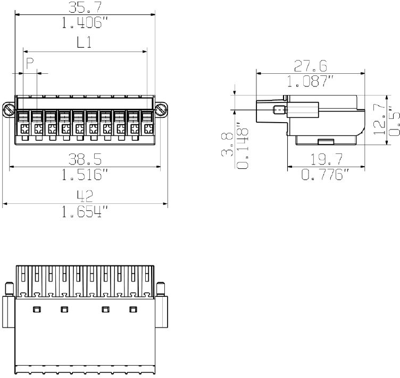 1938010000 Weidmüller PCB Connection Systems Image 2