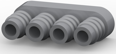 2213782-4 AMP Accessories for PCB Connectors, Connector Systems Image 1