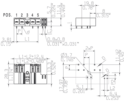 1089890000 Weidmüller PCB Connection Systems Image 3