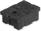 Relay socket for miniature relay, 1393162-5
